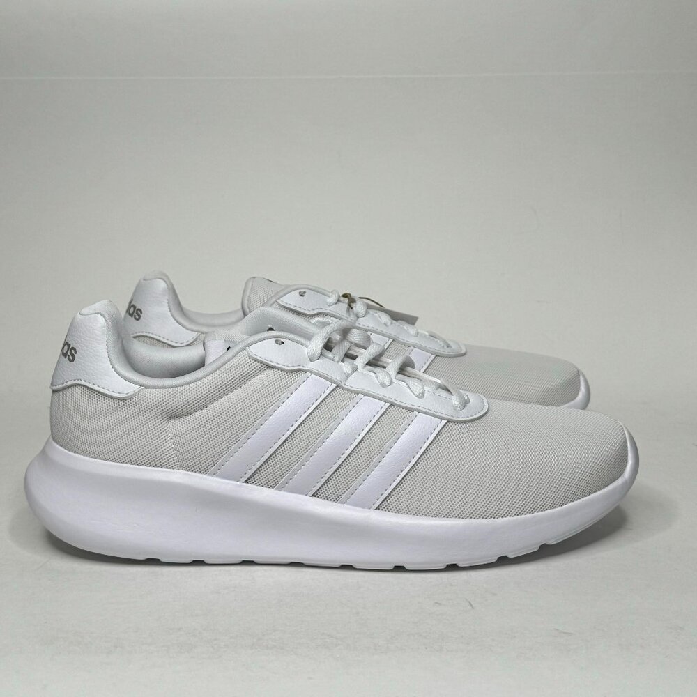 adidas Lite Racer 3.0 Women's Casual Sneaker (GW7955) Light Grey/White NEW